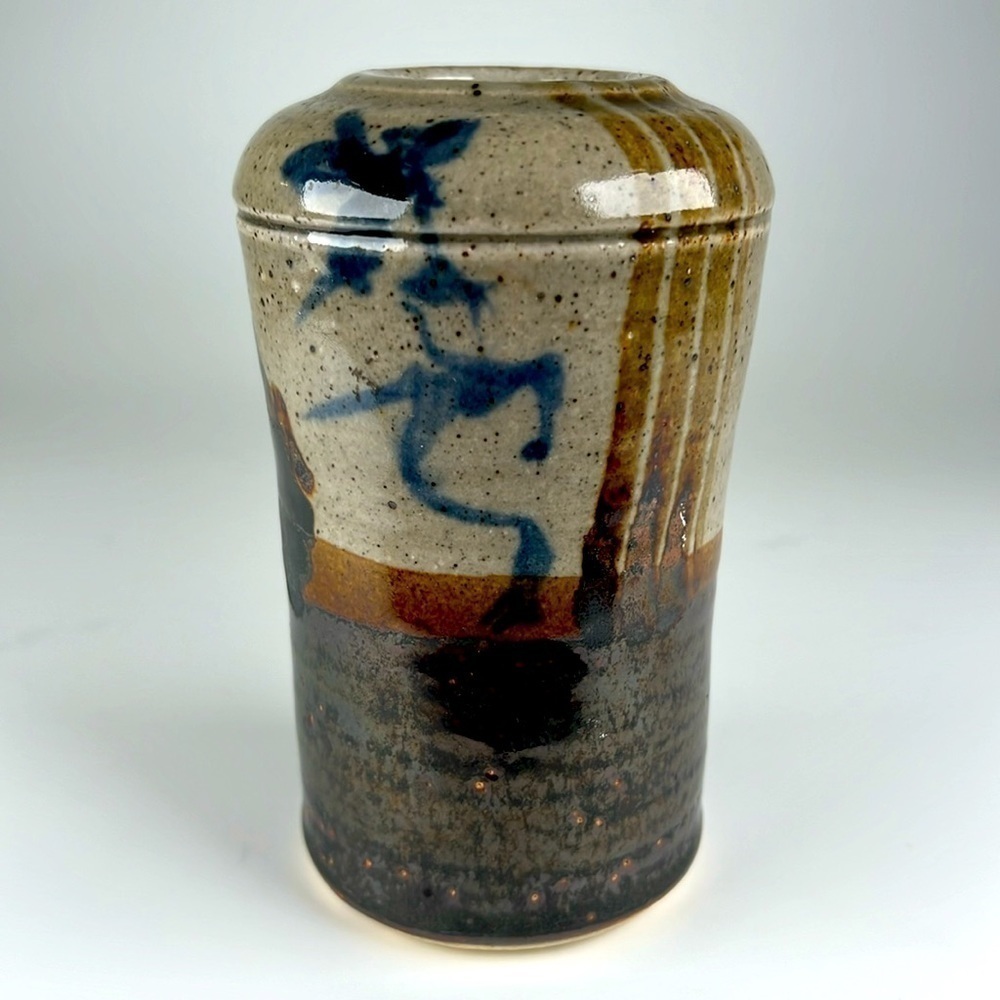 John Glick Plum Tree Pottery Vase